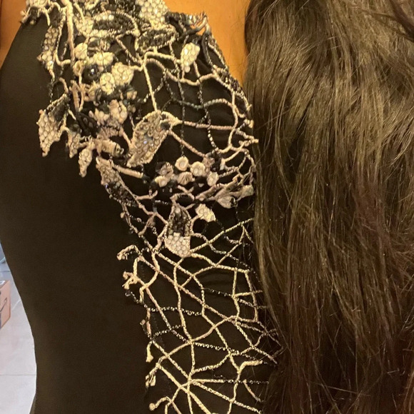 Claudio Milano Swarovski Crystal Midi Dress, size small - Picture 3 of 3